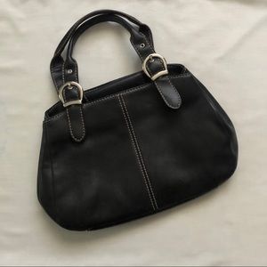 St. John’s bay genuine black leather purse